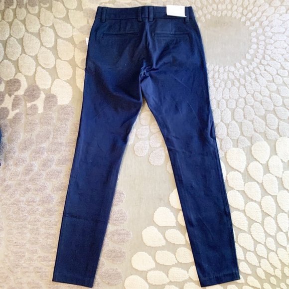 NWT - Gap Women’s Slim City Coupe Urbaine Etroite Blue Pant (Size 0) - Picture 2 of 8